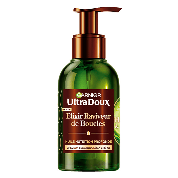 Elixir Raviveur de Boucles à l'Huile d'Avocat & Beurre de Karité 120 mL
