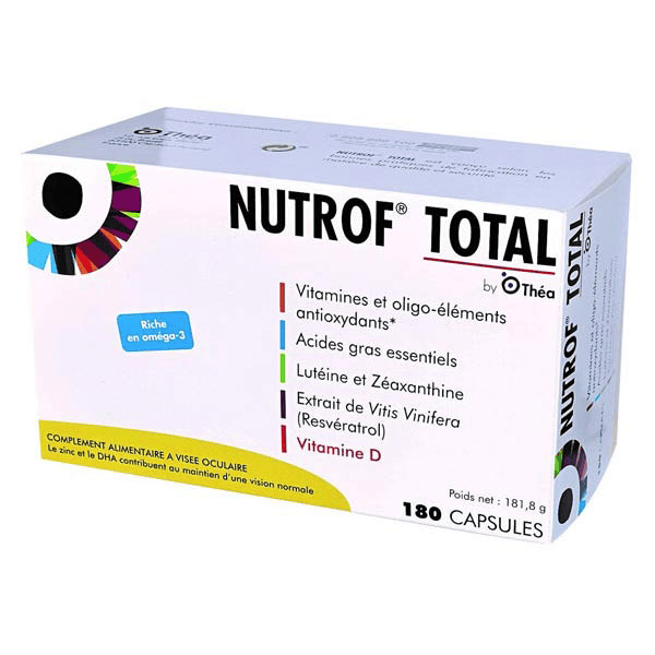 Nutrof® Total Boîte de 180 capsules