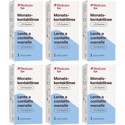 Redcare Eye Lentille de contact mensuelle -1.75 dioptries
