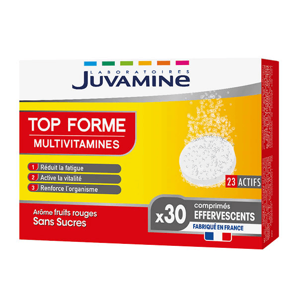Top Forme Multi-Vitamines 30 comprimés effervescents