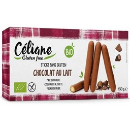 Celiane Bâtonnets de Chocolat au Lait Bio 130g
