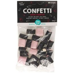 Confetti Sweet Liquorice Confetti Bio 100g