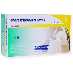 Gant Latex Sans Poudre Norme Francaise T7-8 100uts