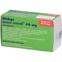 Ginkgo conseil® 40 mg
