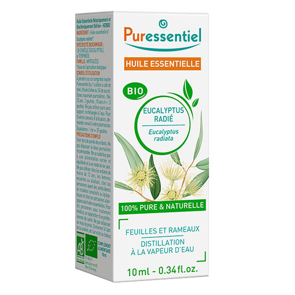 Huile Essentielle Eucalyptus Radié Bio 10ml