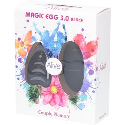 Magic Egg 3 Œuf Vibrant Télécommandé Noir