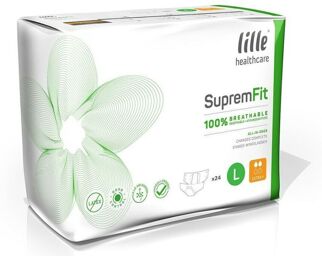 Lille Suprem Fit Extra Plus Large - 4 paquets de 24 protections