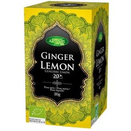 Artemis Gingembre et Citron 20 Sachets