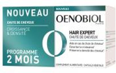 Hair Expert Chute de Cheveux Lot de 2 x 60 Capsules - Lot 2 x 60 capsules