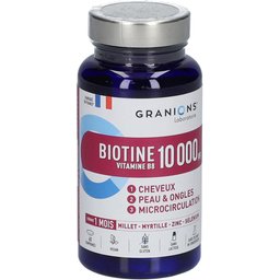 Laboratoire des Granions® Biotine 10 000 µg - Vitamine B8