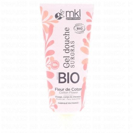 Gel douche surgras fleur de coton bio 200ml