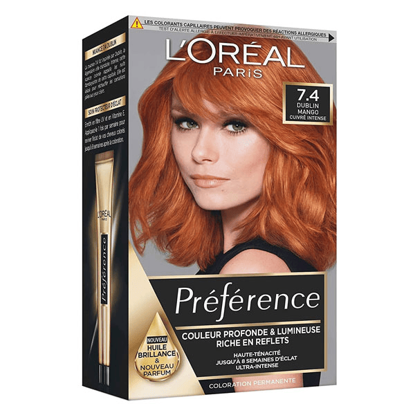 L'Oréal Préférence Coloration Dublin 7.4