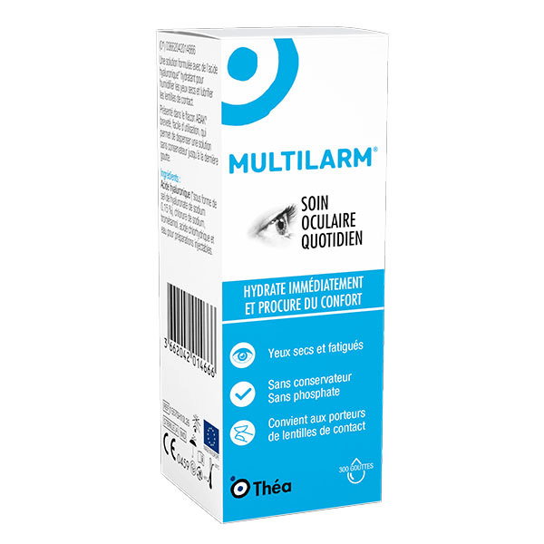 Multilarm® Gouttes oculaires hydratantes 10ml