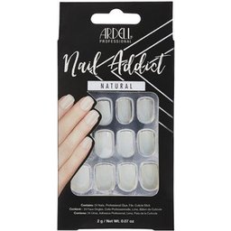 Nail Addict Natural Faux Ongles Squared 24uts