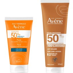 Pack Fluido SPF50+ 50ml + Leche Invisible SPF50 250ml