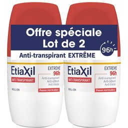 Etiaxil Anti-Transpirant Extrême 96h x2