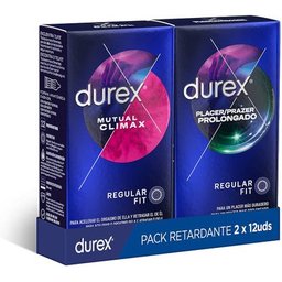 Pack Retardante Placer Prolongado + Mutual Clímax 2x12uds