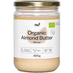 beurre d'amande biologique, blanc