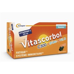 Vitamine C 500 + Zinc + Vitamine D 30 Capsules