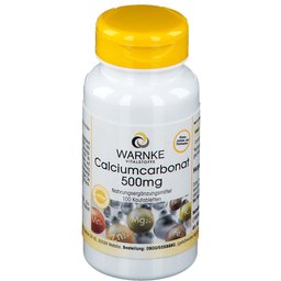 Vitalstoffe Carbonate de calcium 500 mg comprimés à mâcher