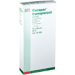 Curapor® Transparent Pansement chirurgical, stérile 10 cm x 25 cm