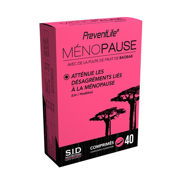 Prevent Life Ménopause 40 comprimés
