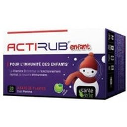 Actirub Enfant Framboise 20 Sachets