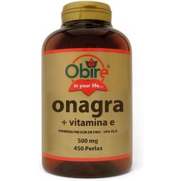 Aceite De Onagra + Vit E 500mg 450 Perlas *