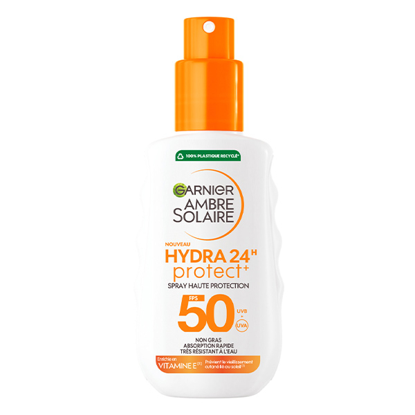 Ambre Solaire Hydra Protect 24H Spray Protecteur Solaire SPF50 150 mL