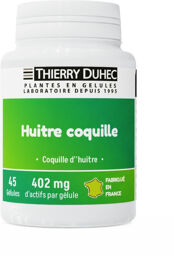 Huitre coquille 402 mg : Conditionnement - 180 gélules