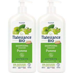 Natessance Kids Shampooing Doux Bio Pomme Sans Sulfate Corps & Cheveux