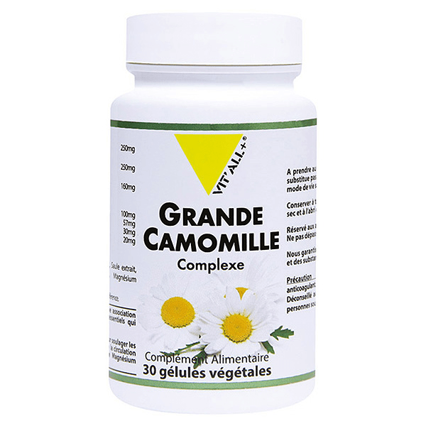 Grande Camomille Complexe 30 gélules végétales