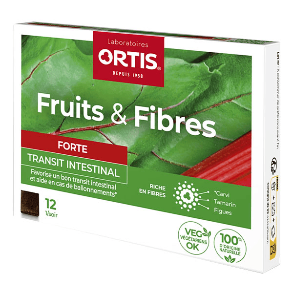 Transit Intestinal Fruits & Fibres Forte 12 cubes