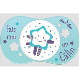 Sucette +6 mois Symétrique « Fais moi un Câlin »