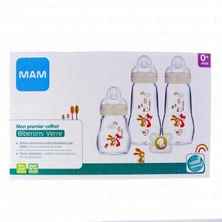 - Mon premier coffret biberon verre dès 0mois