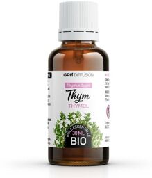 Huile essentielle THYM THYMOL BIO AB - 50ml - Aromathérapie