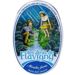Les Anis de Flavigny Caramelo Menta Fuerte 50g