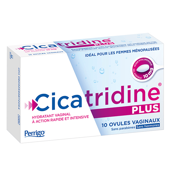 Plus Ovules Vaginaux Hydratant Vaginal à Action Rapide et Intensive 10 unités