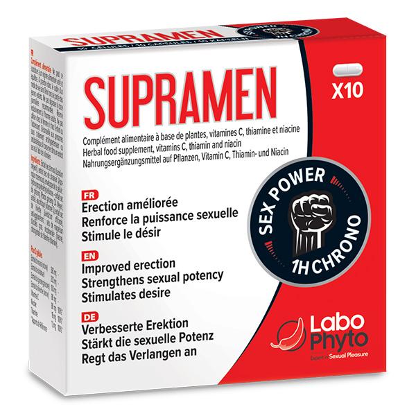 SUPRAMEN - stimulant sexuel rapide - 10 gélules