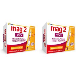 Mag 2 Stick Nervosité, Fatigue, Fatigue Musculaire Poudre orodispersible