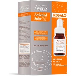 Pack Antiedad Solar 50 ml + Sérum Vitamin Activ Cg 10ml