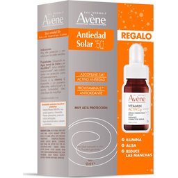 Pack Antiedad Solar 50 ml + Sérum Vitamin Activ Cg 10ml
