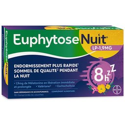 EuphytoseNuit® LP 1,9 mg mélatonine