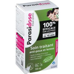 Parasidose Soin Traitant Poux & Lentes 100ml