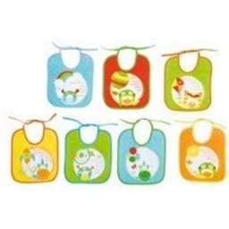 Bavoirs set 7 jours 7 pcs