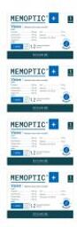 Complément Alimentaire Memoptic+ Lot de 120 Comprimés Sécables - Lot 4 x 30 Comprimés