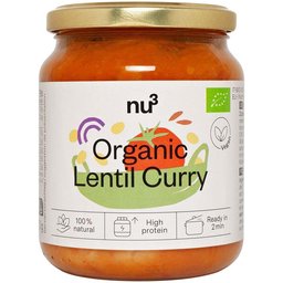 Curry de lentilles jaunes bio