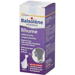Balsolene - Rhume - Affections respiratoires - Solution pour inhalation par fumigation - Spray 100ml