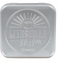 Tadé Savon de Marseille Boite en Aluminium - Boîte 8 x 8 x h 2.7 cm