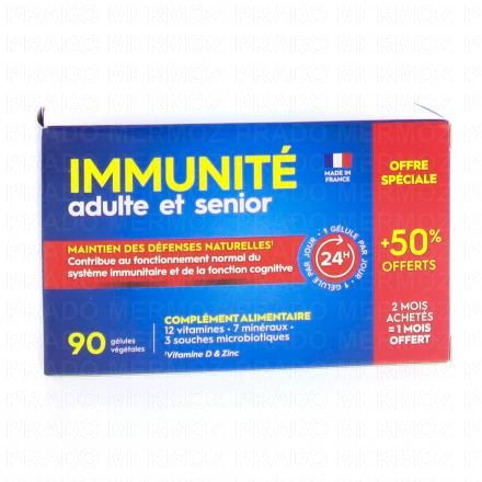 Immunité Adulte et Sénior 90 gélules
